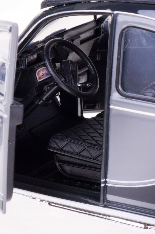 Welly Citroen 2CV Skala 1:24 černošedá